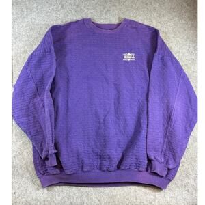 Vintage 90s University Of Washington Sweatshirt Mens 4XL Purple Oversized Boxy